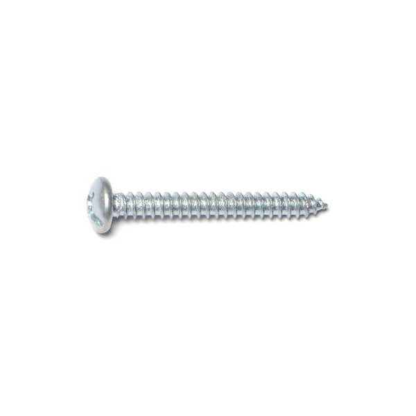 Midwest Fastener Sheet Metal Screw, #12 x 1-3/4 in, Zinc Plated Steel Pan Head Combination Phillips/Slotted Drive 03203 - main